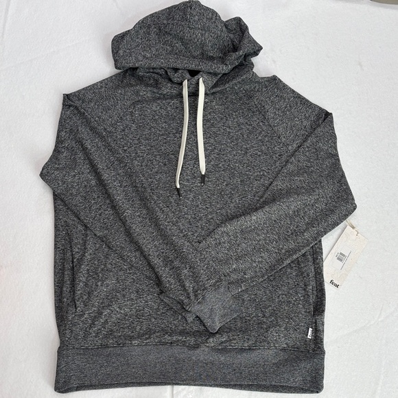 feat Tops - feat hoodie Heather Gray Roam drawstring women’s small, XL soft cozy warm new